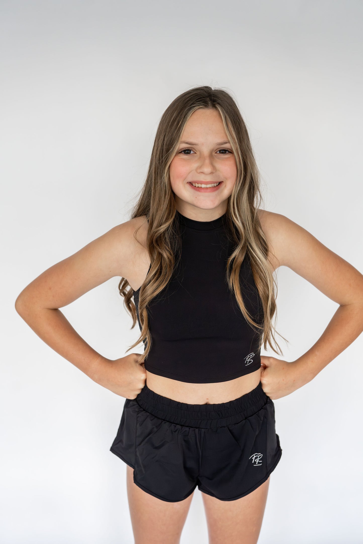 Ainsley High Neck Crop