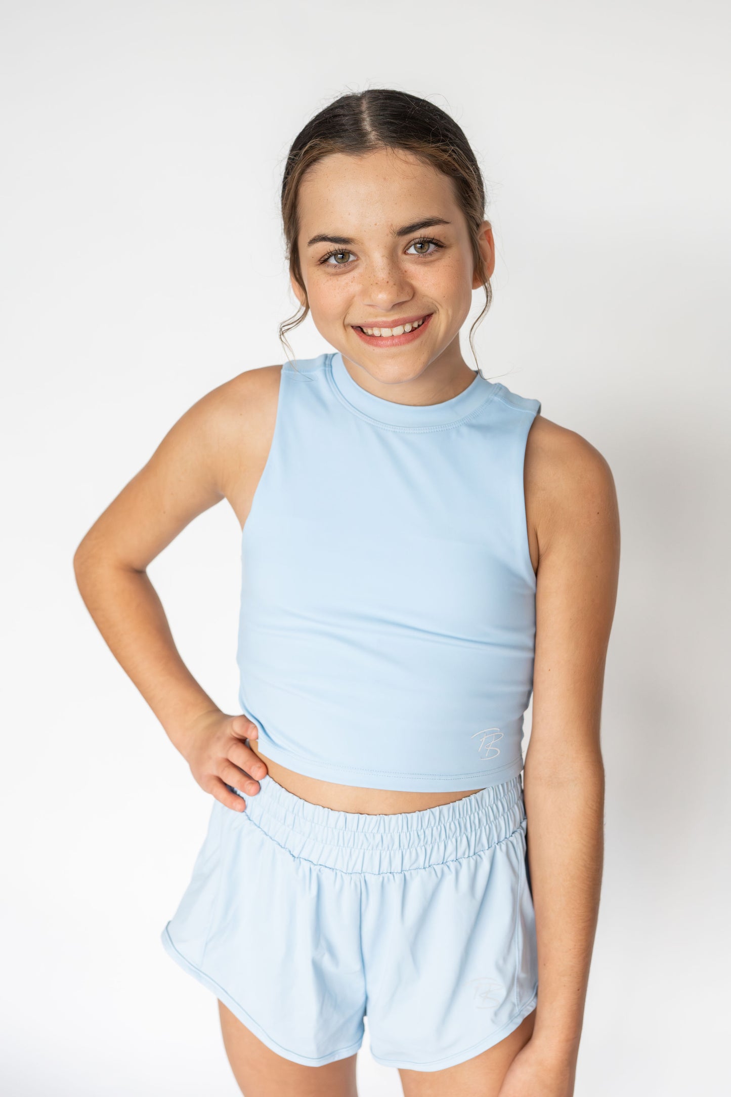 Ainsley High Neck Crop