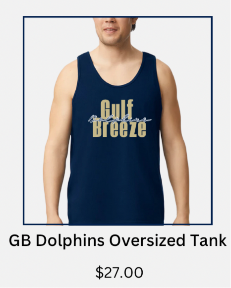 GB Dolphins Oversized Tank Top
